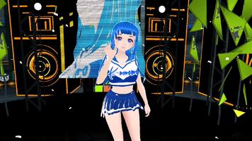 Dancing Girl Anime MMD captura de pantalla 1