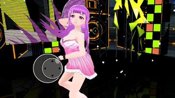 Dancing Girl Anime MMD screenshot 2