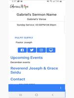 1 Schermata Glorious Hope Bulletin