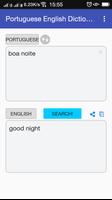 Dicionario Portugues syot layar 1