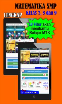Rangkuman Matematika SMP:  Buku & Pembahasan Soal 截图 15