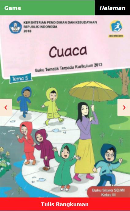 Buku K13 Kelas 3 Sd Tema 5 For Android Apk Download