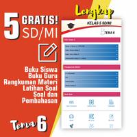 Buku Kelas 5 Tema 6 SD/MI plakat