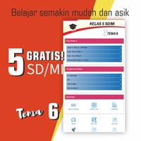 Buku Kelas 5 Tema 6 SD/MI capture d'écran 1