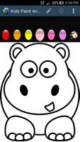 Kids Paint - Animal Plakat