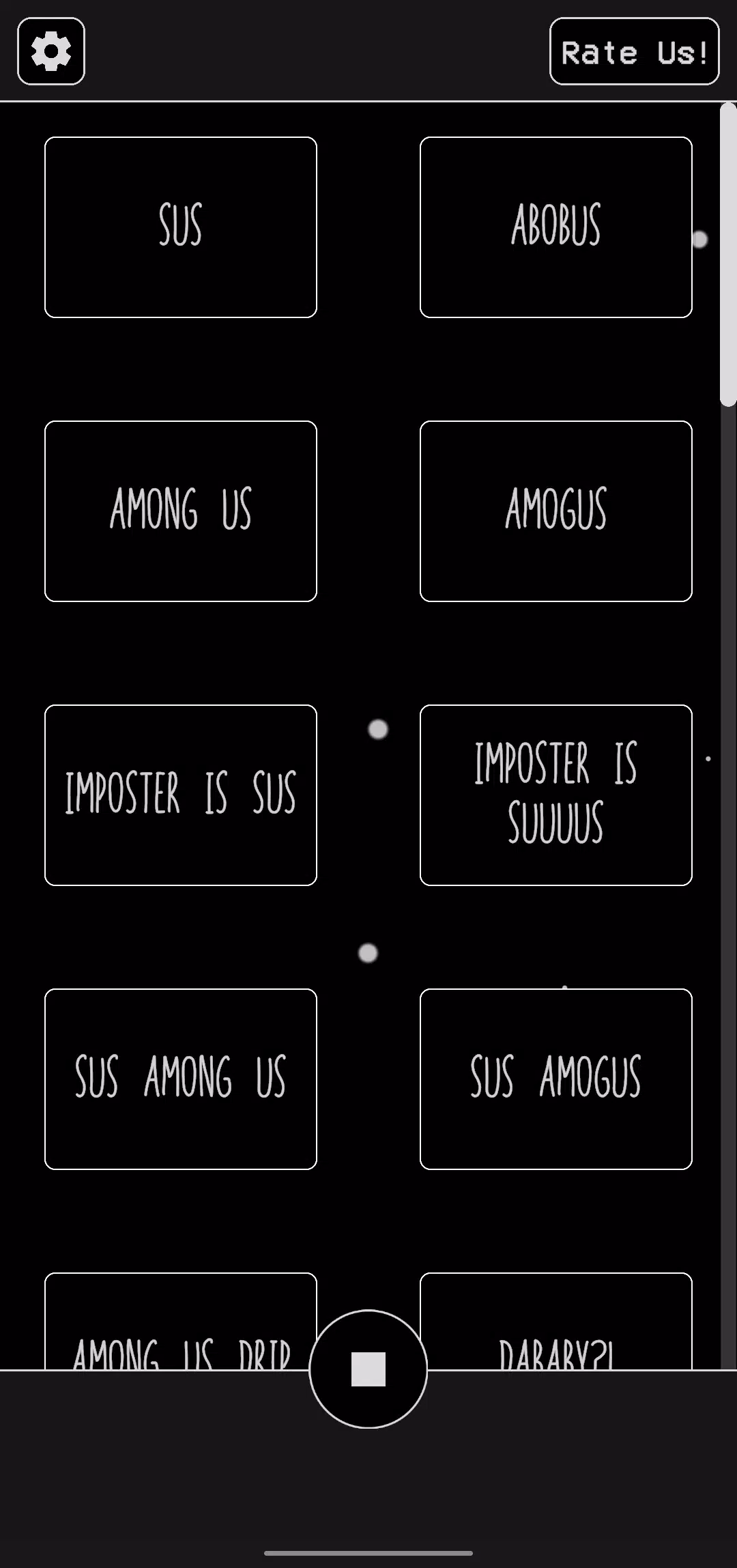 ♬ AMOGUS! Among Us Soundboard