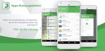 Anwendungsnutzung Telefon