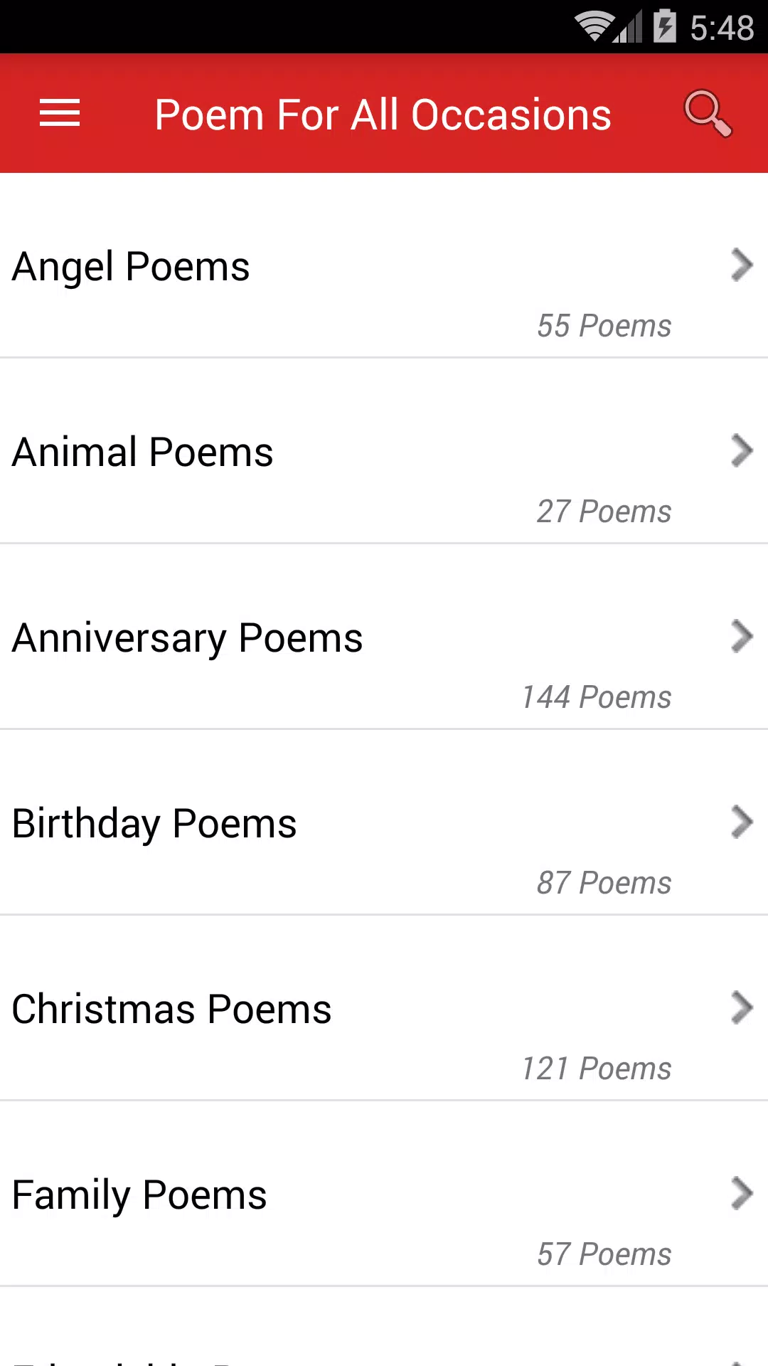 Poems For All Occasions Apk For Android Download