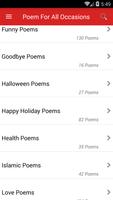 1 Schermata Poems For All Occasions
