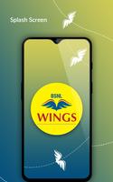 BSNL WINGS الملصق