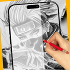 AR VR Drawing Anime icon