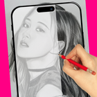 AR VR Drawing Blackpink ไอคอน