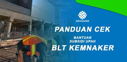 Cek BSU BLT Kemnaker poster