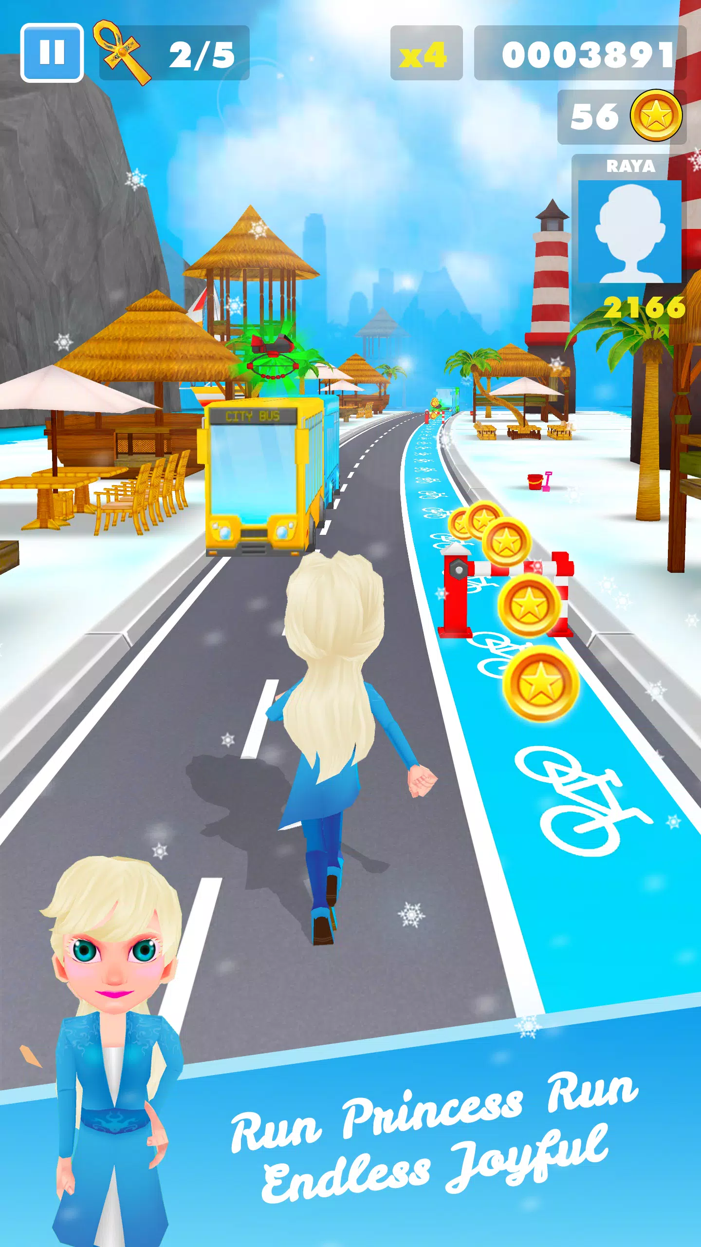 Subway Icy Princess Rush APK for Android Download