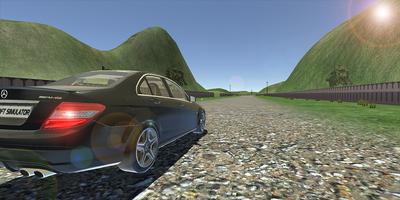 C63 AMG Drift Simulator-poster