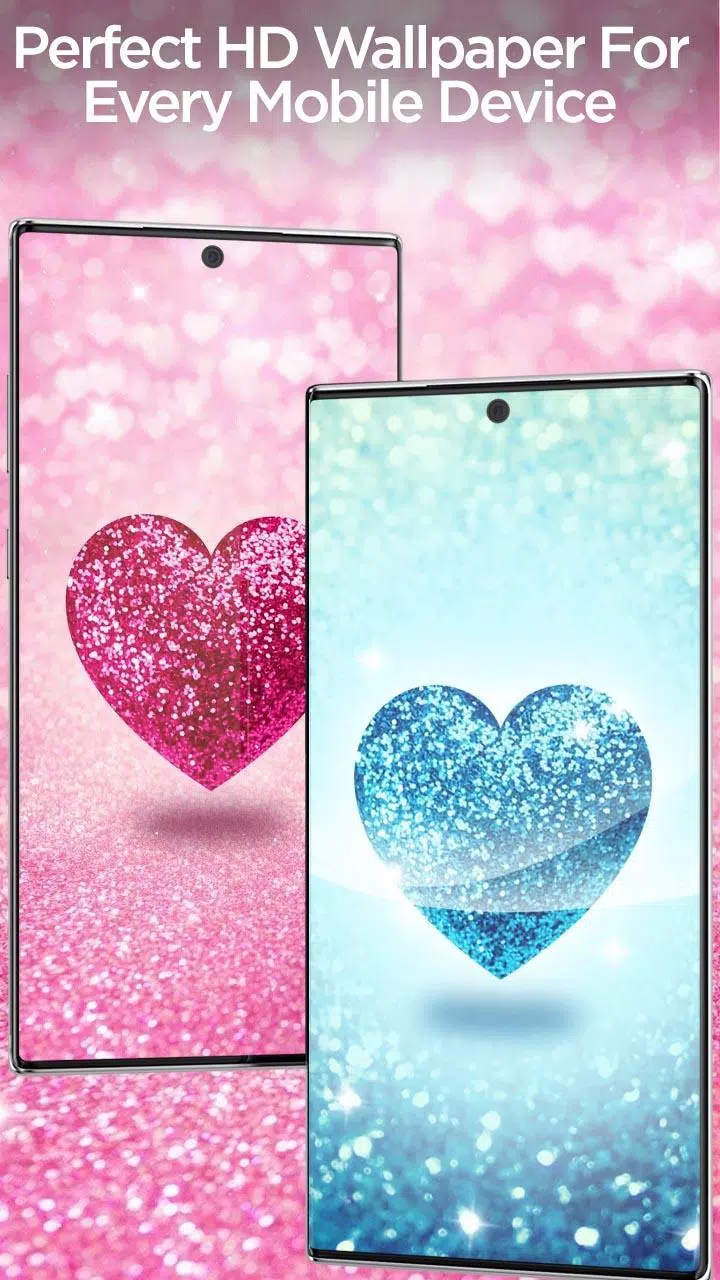 2020 Glitter Hearts HD Wallpaper 4K and Background APK pour Android  Télécharger