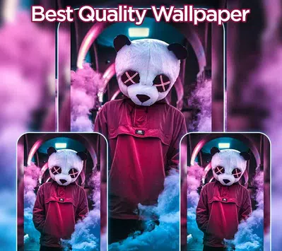 Neon Panda Boy HD Wallpaper APK for Android Download