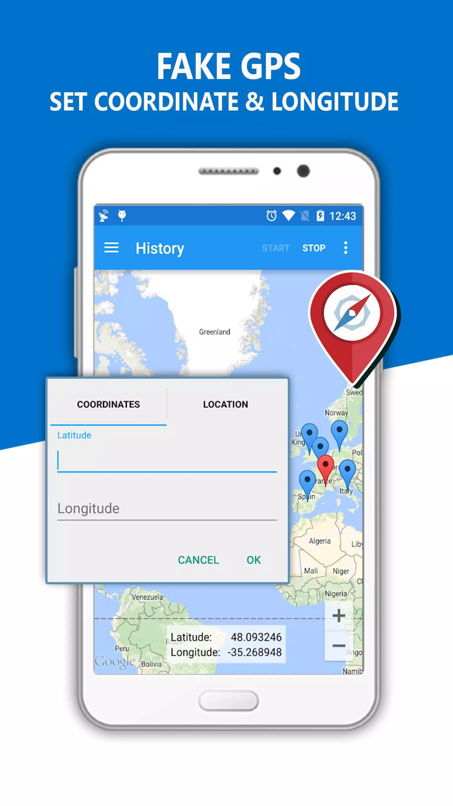 Fake GPS : Fake Location prank APK for Android Download