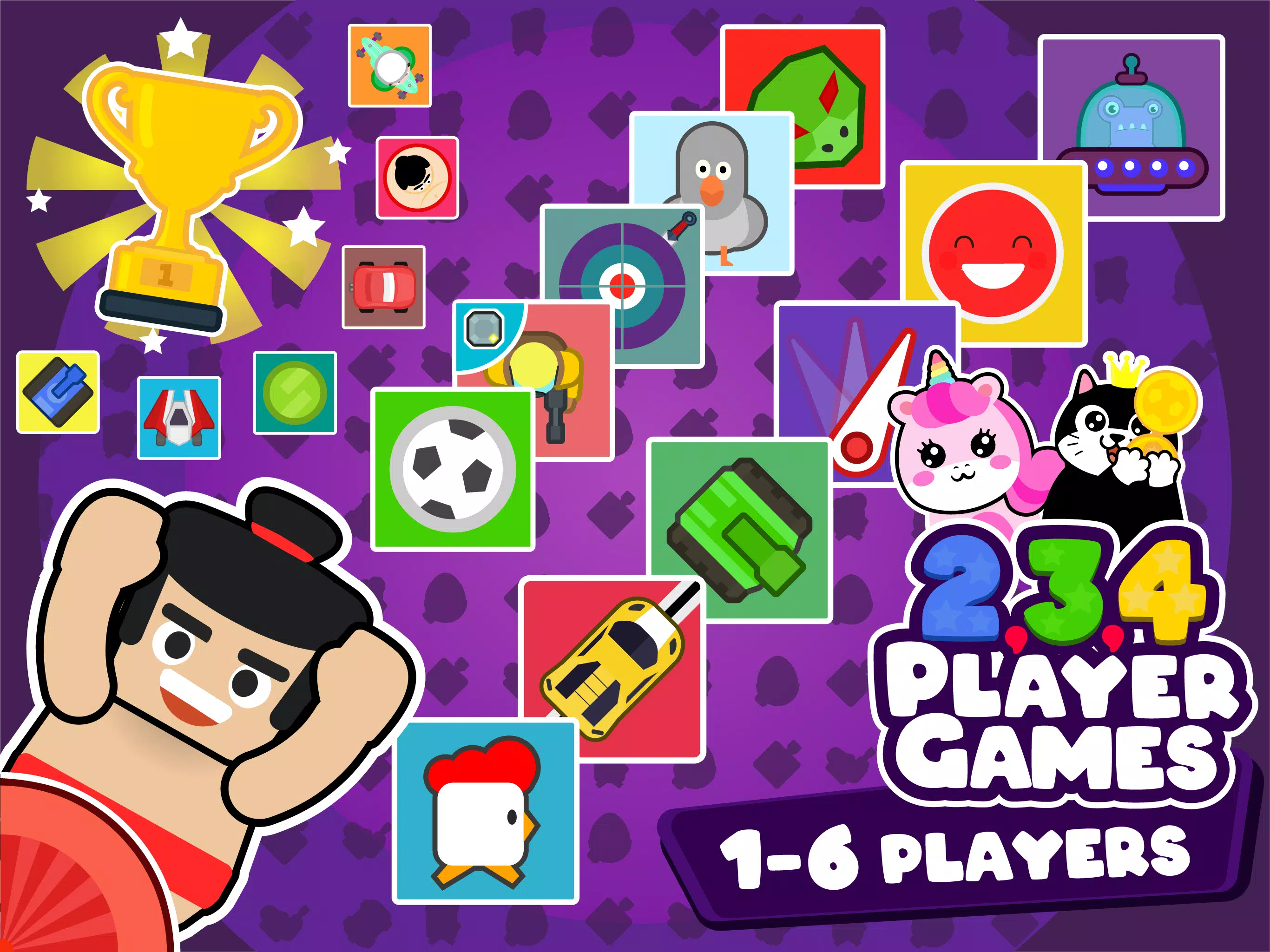 1 2 3 4 Player Games - Offline android iOS apk download for free