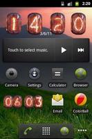 Nixie Clock Widget capture d'écran 2