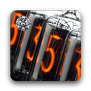 Nixie Clock Widget Deluxe APK