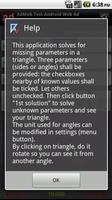 Universal Triangle Solver screenshot 2