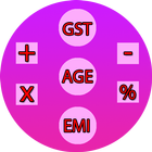 Age GST EMI Calculator ícone