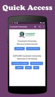 Covenant University (CU) Mobile App Affiche