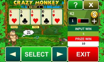 Crazy Monkey slot machine screenshot 2
