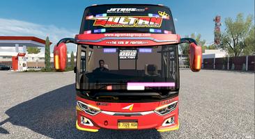 Bus Nusantara Simulator 2025 Plakat