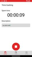 Work Time Tracker تصوير الشاشة 2