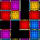 Dots Boxes neon relaxing game APK