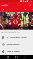 Primeros Auxilios - Cruz Roja  poster