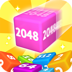 Happy Cube 2048 -merge 3D cube icône