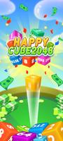 Happy Cube 2048 -merge 3D cube Affiche
