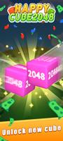 Happy Cube 2048 -merge 3D cube capture d'écran 2