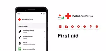 First aid by British Red Cross