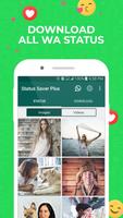 Status Downloader par WhatsApp Poster