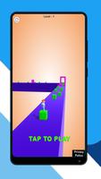 Cube Ladder 3D Poster