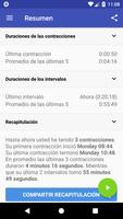 Contador de Contracciones captura de pantalla 2