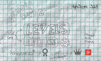 Pencil Dude Poster