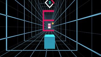 Tunnel Rush Cube Game poster