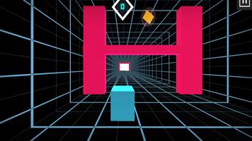 Tunnel Rush Cube Game screenshot 1