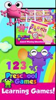 Preschool Games For Kids 2+ Affiche