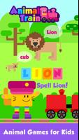 Animal Games - Animal Train screenshot 1