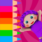 Kids Coloring Games - EduPaint आइकन
