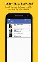Secret Video Recorder اسکرین شاٹ 3