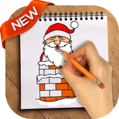 Скачать How to Draw Santa Christmas step by step APK