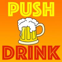 Push & Drink - A Cocktail Game Affiche