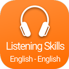 Lessen Engelse luistervaardigh-icoon